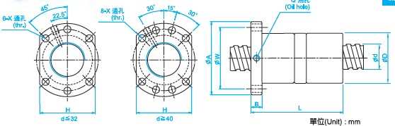 DFU3210滾珠絲杠圖 DFU3210滾珠絲杠圖